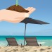 CorLiving UV and Wind Resistant Beach/Patio Umbrella   569681696